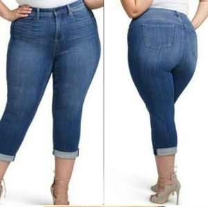 🤩 NYDJ Shape Boost & Sculpt Crop Denim